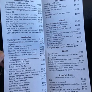 Menu 10/2023
