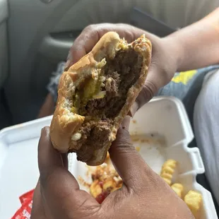 Jumbo Double Cheese Burger