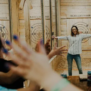 Throw axes with Ohana!