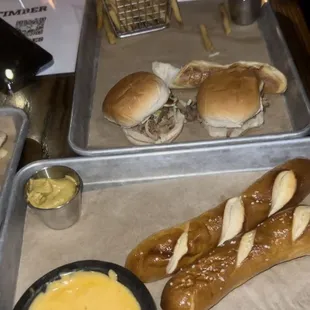 food, burgers