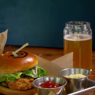Try Blade &amp; Timber&apos;s lumberjack-inspired food menu with a cold beer!