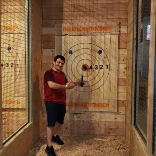I hit Bullseye my first visit