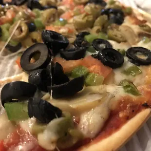 Veggie pizza!