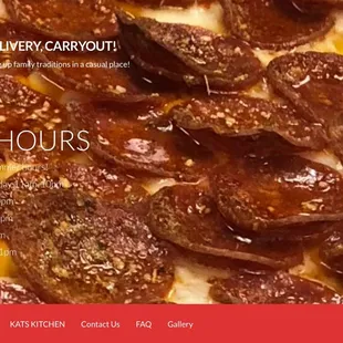 From the 2018 website. Now open earlier each day for lunch