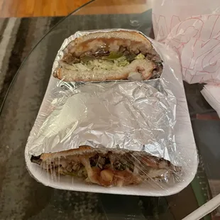 Carne asada torta