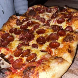 Pepperoni pizza