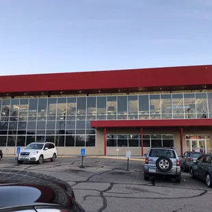 The exterior building.