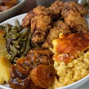 Soul food plate