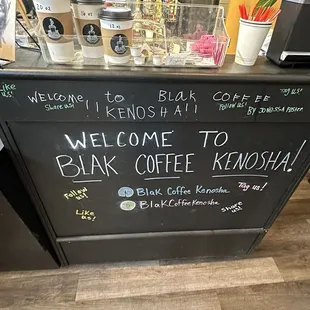 Walk up order bar
