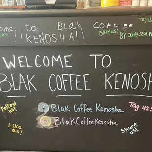 welcome to black coffee kenosha