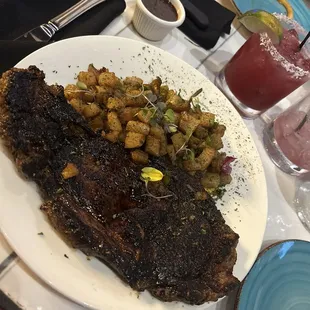 Ribeye and Dirty Potatoes