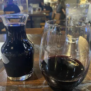 This is a single pouring of wine! Not too shabby for a Tuesday!