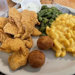 This is the &quot;small&quot; catfish. I took more than half home.