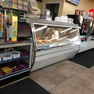 a view of the deli counter
