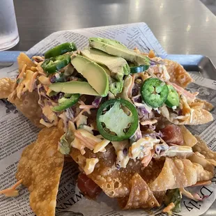 Ahi Tuna Wonchos