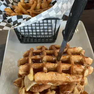 Chicken and Waffle Slider