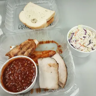 Turkey and chicken combo