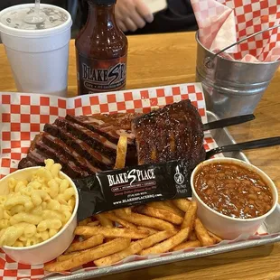 Blake 's Big BBQ Plate