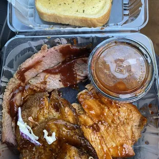 Sliced Brisket Sandwich