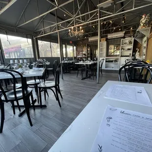 Thursday at 6 pm is definitely not a full house.