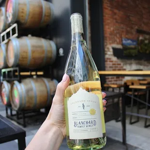 The Riesling was Blanchard Family Wines from Colorado.  I am not a big Riesling fan and enjoyed this one - it wasn't too sweet.