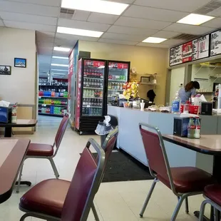 a man working in a deli