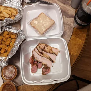 Bad excuse of the 2 meat plate