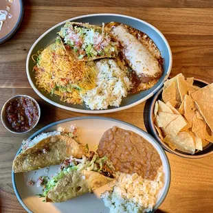 beef tacos and the americano!