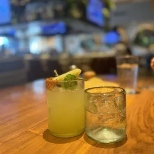 Jalapeño &amp; Pineapple and tequila