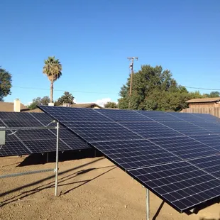 40 panels ground mount.