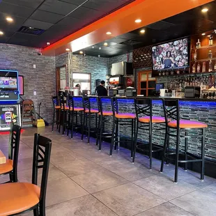 Bar area