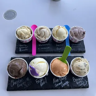 Ice cream flights