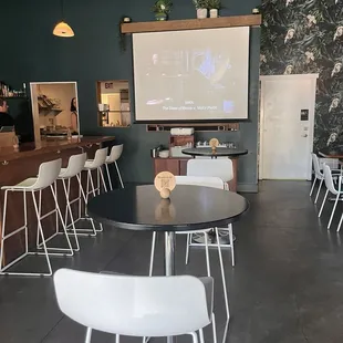 They play movies -- this time a film noir