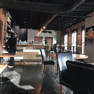 2nd floor bar and dining area.