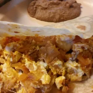 Chilaquiles Taco