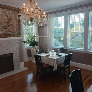 the dining room