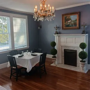 the dining room