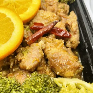 Spicy Orange Line Chicken