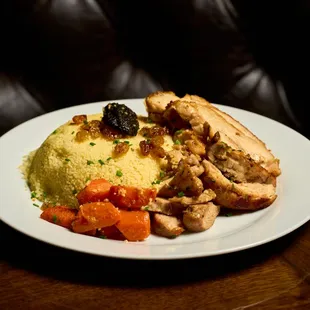 Tender chicken smothered in a rich mushroom cream sauce, perfectly balanced and flavorful.