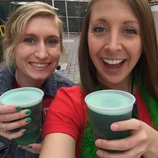 Green beer! Heyyyaaaa