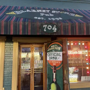 the front of the pub