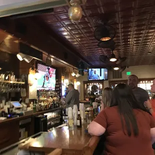 The bar