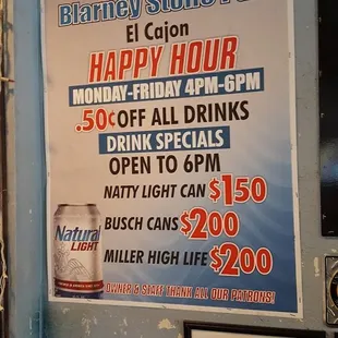 Happy Hour Specials