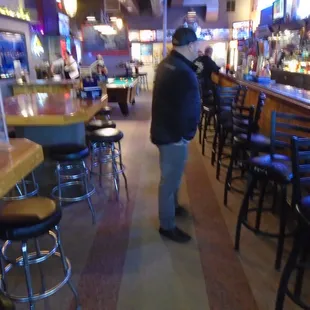 View looking in from the front entryway.