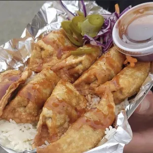 Korean Fried Dumplings