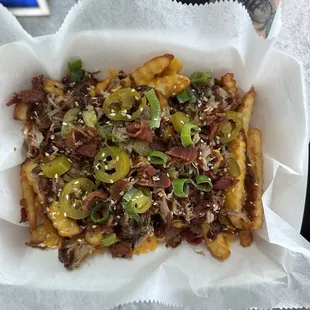 Blasian loaded fries
