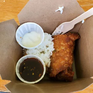 Chicken egg roll