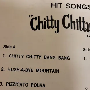 Once you&apos;ve heard &quot;Chitty Chitty Bang Bang&quot; your life will never be the same. Go to Blast from the Past and find &quot;your&quot; childhood.