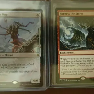 Magic cards are located here too