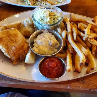 Beer Battered Fish & Chips